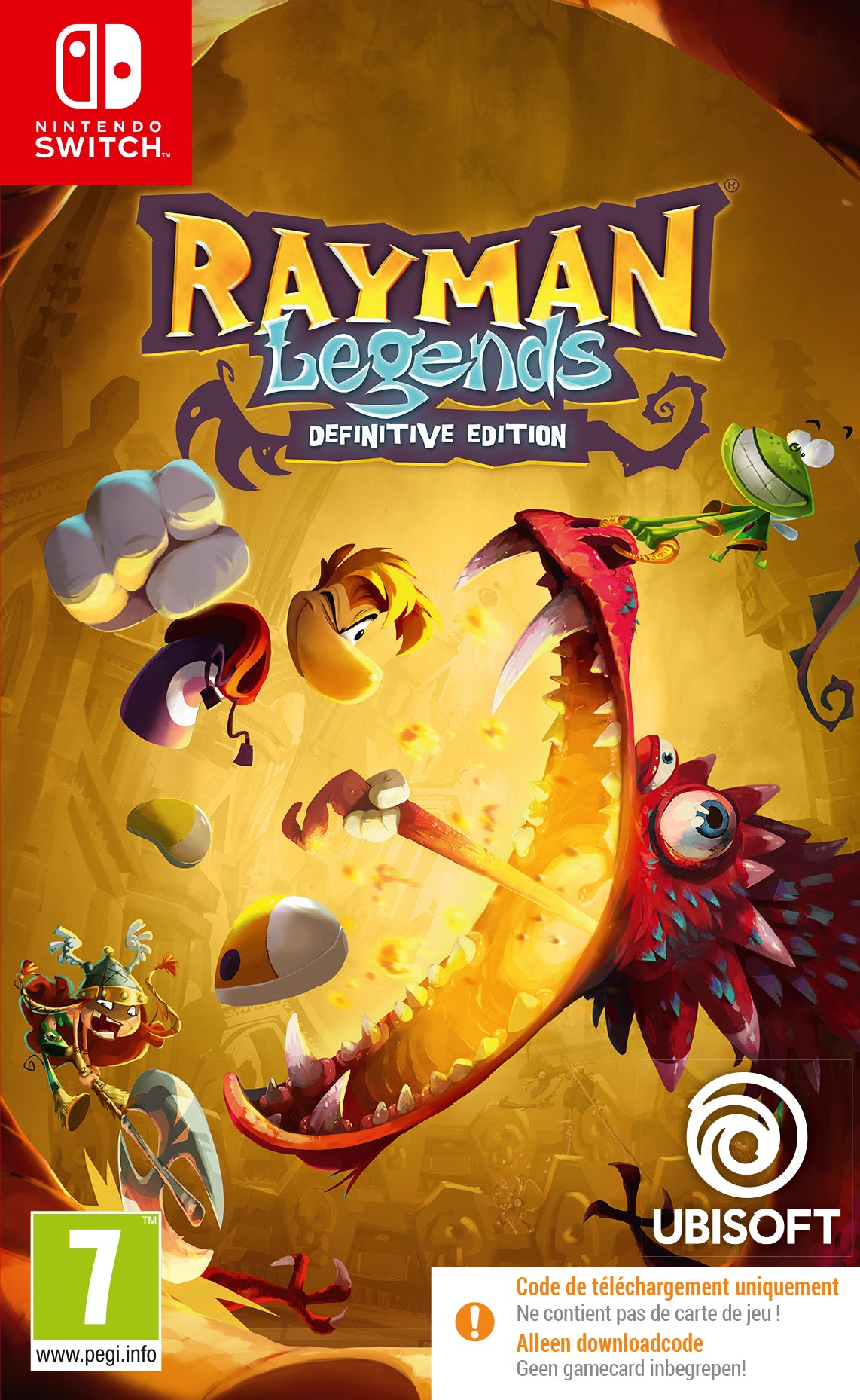 Rayman Legends Definitive Edition (Code-in-a-box)