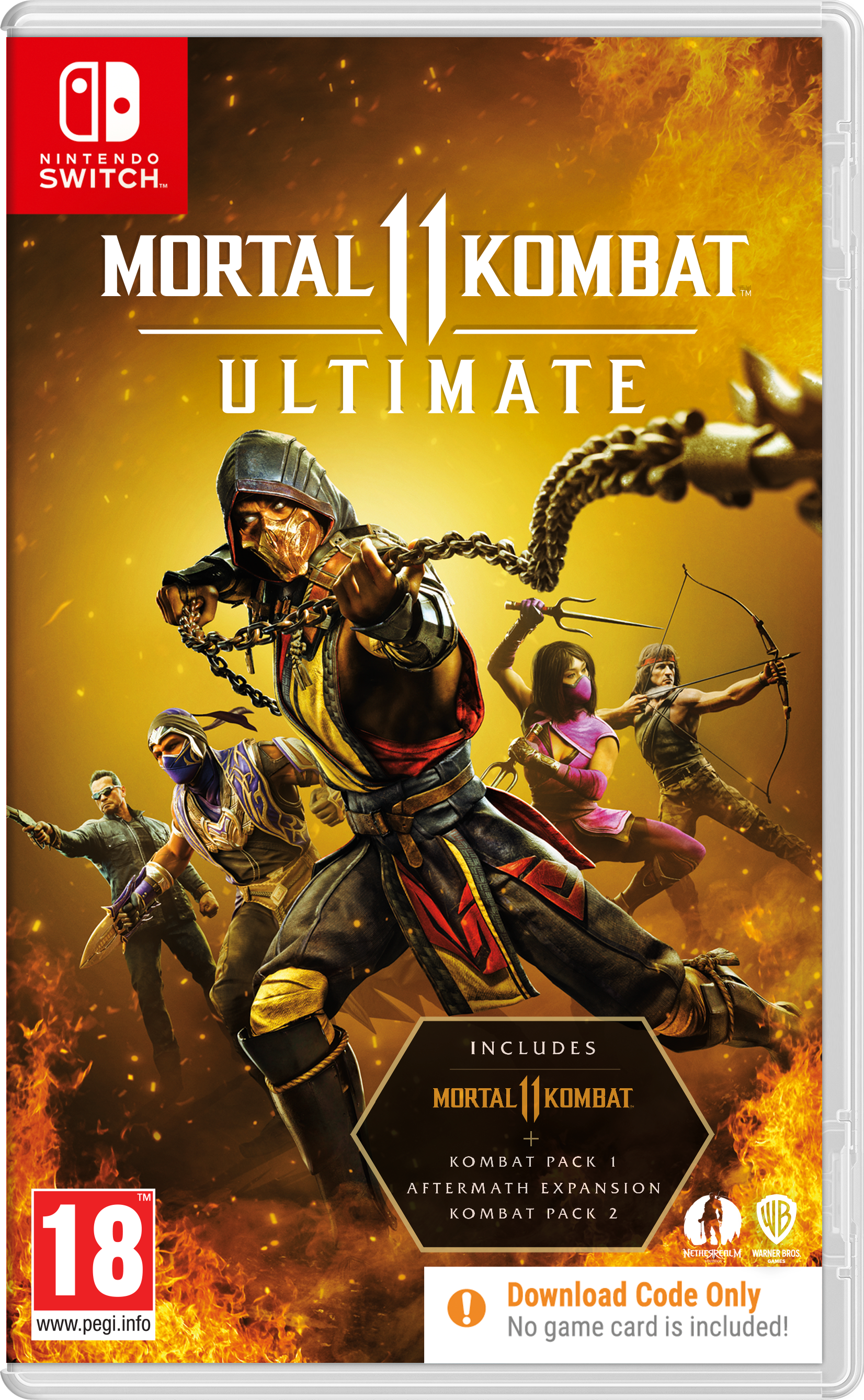 Mortal Kombat 11 Ultimate (Code-in-a-box) - flash vidéo