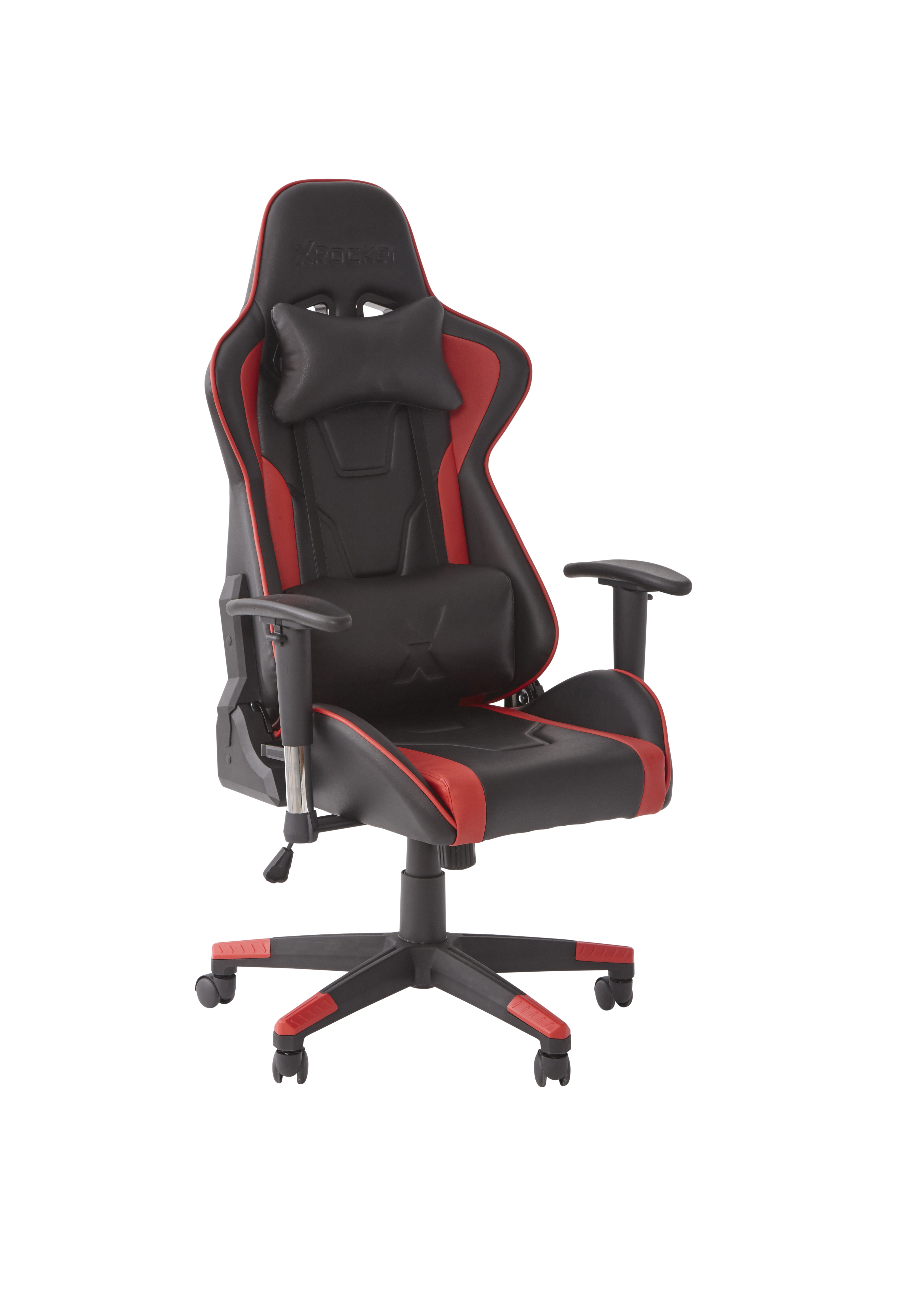 X Rocker - Bravo PC Office Red and Black Gaming Chair