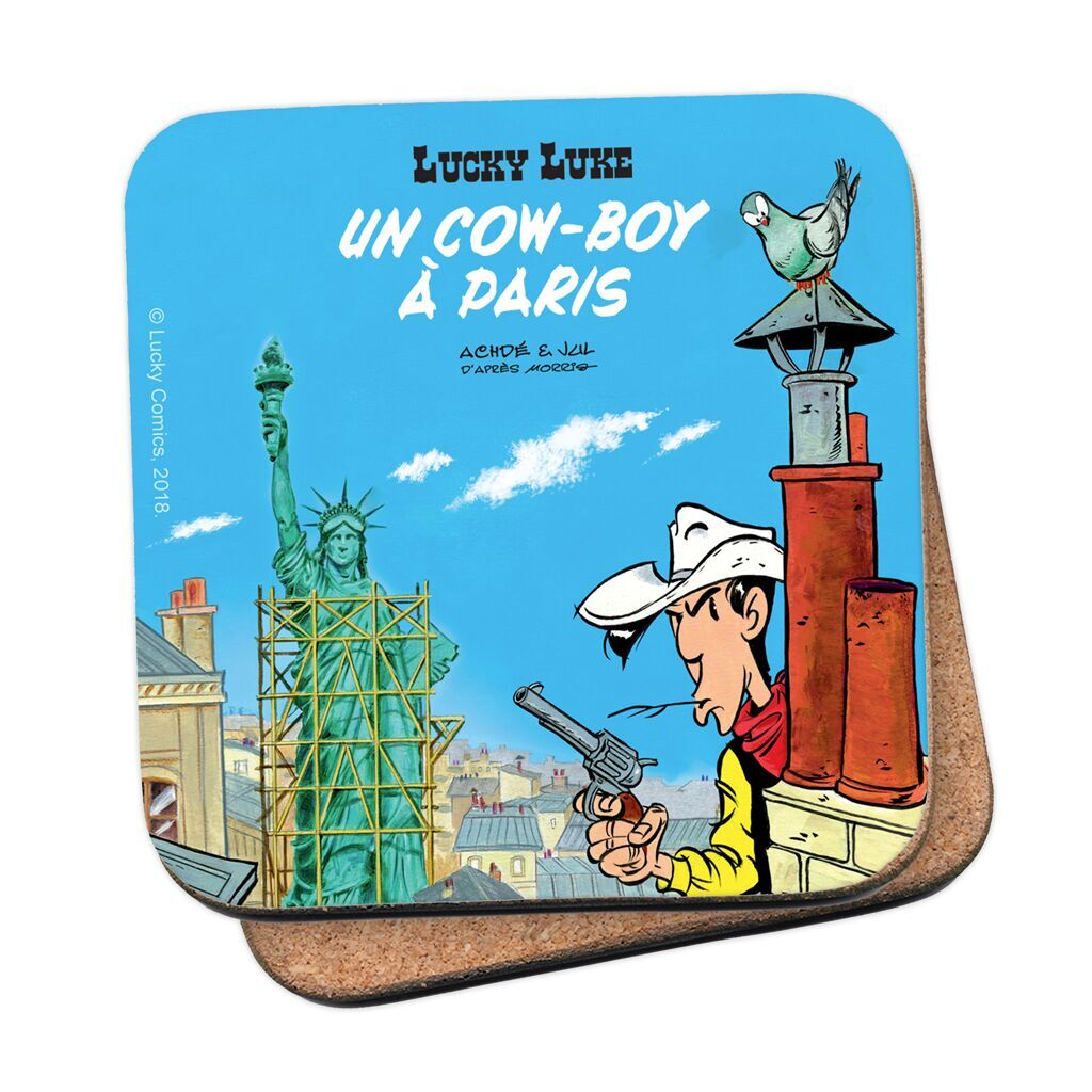 Lucky Luke - Coaster - Un cowboy à Paris - flash vidéo