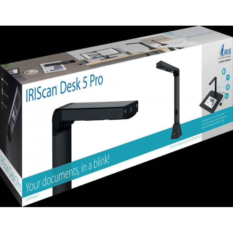 IRIScan Desk 5 Pro - 20PPM - flash vidéo