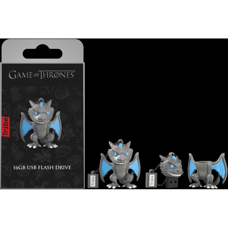 Tribe - Game of Thrones Viserion USB Flash Drive 16GB - flash vidéo