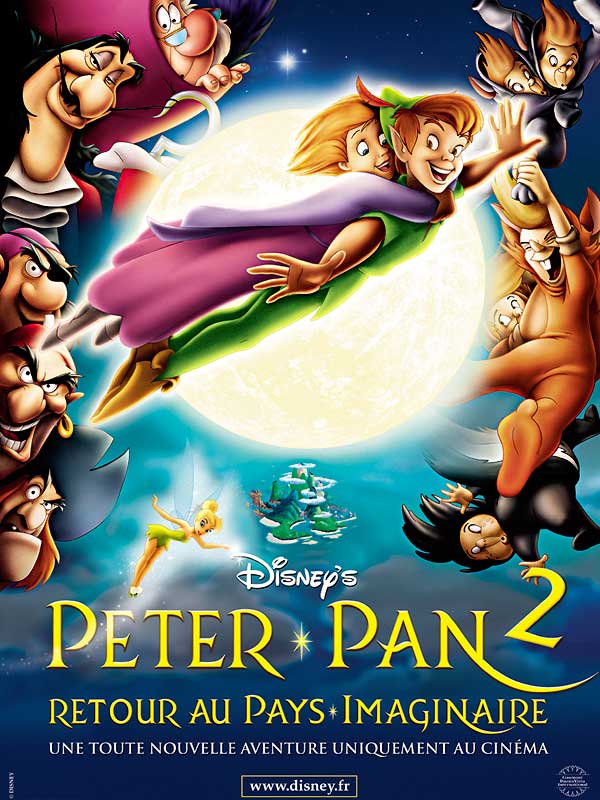 Peter Pan retour au pay imaginaire dessin animé [DVD à la location]