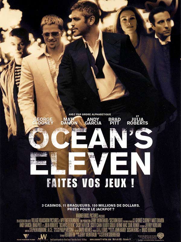 Ocean's 11 [DVD à la location] - flash vidéo