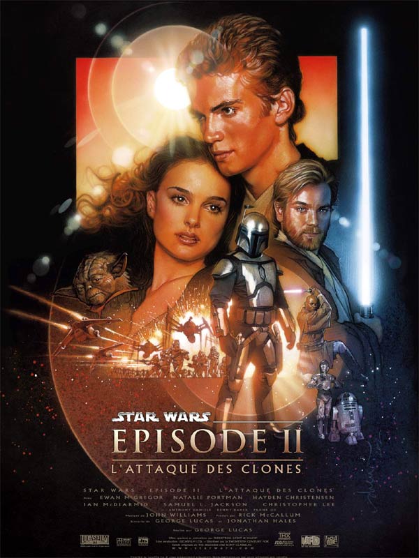 Star Wars 2 l'attaque des clones [DVD à la location] - flash vidéo