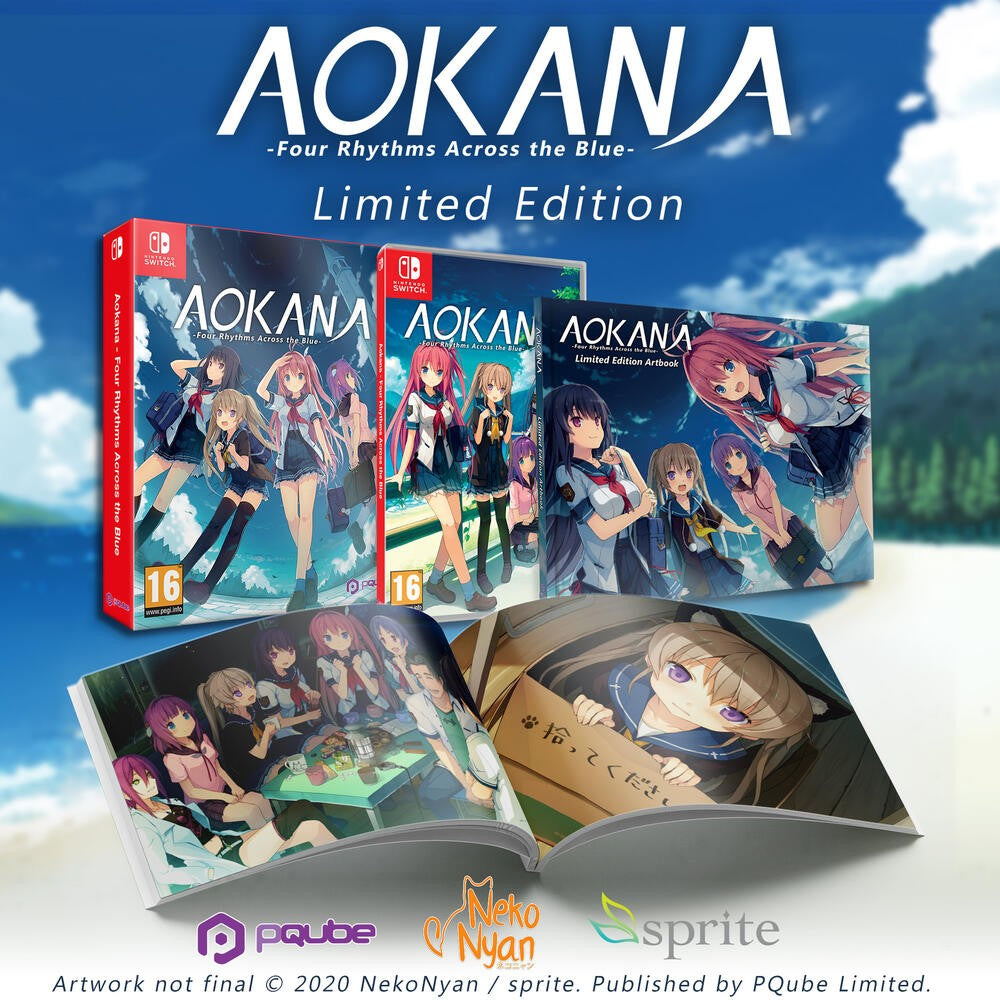 § Aokana - Four Rhythms Across the Blue Limited Edition - flash vidéo