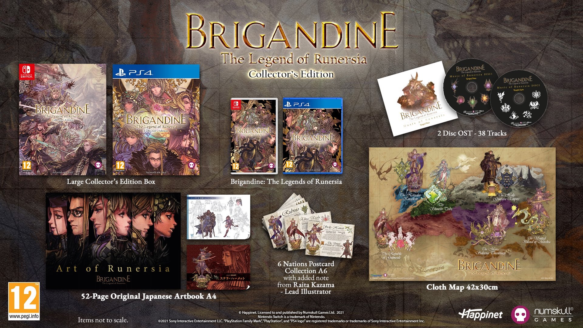 Brigandine : The Legend of Runersia Collector's Edition