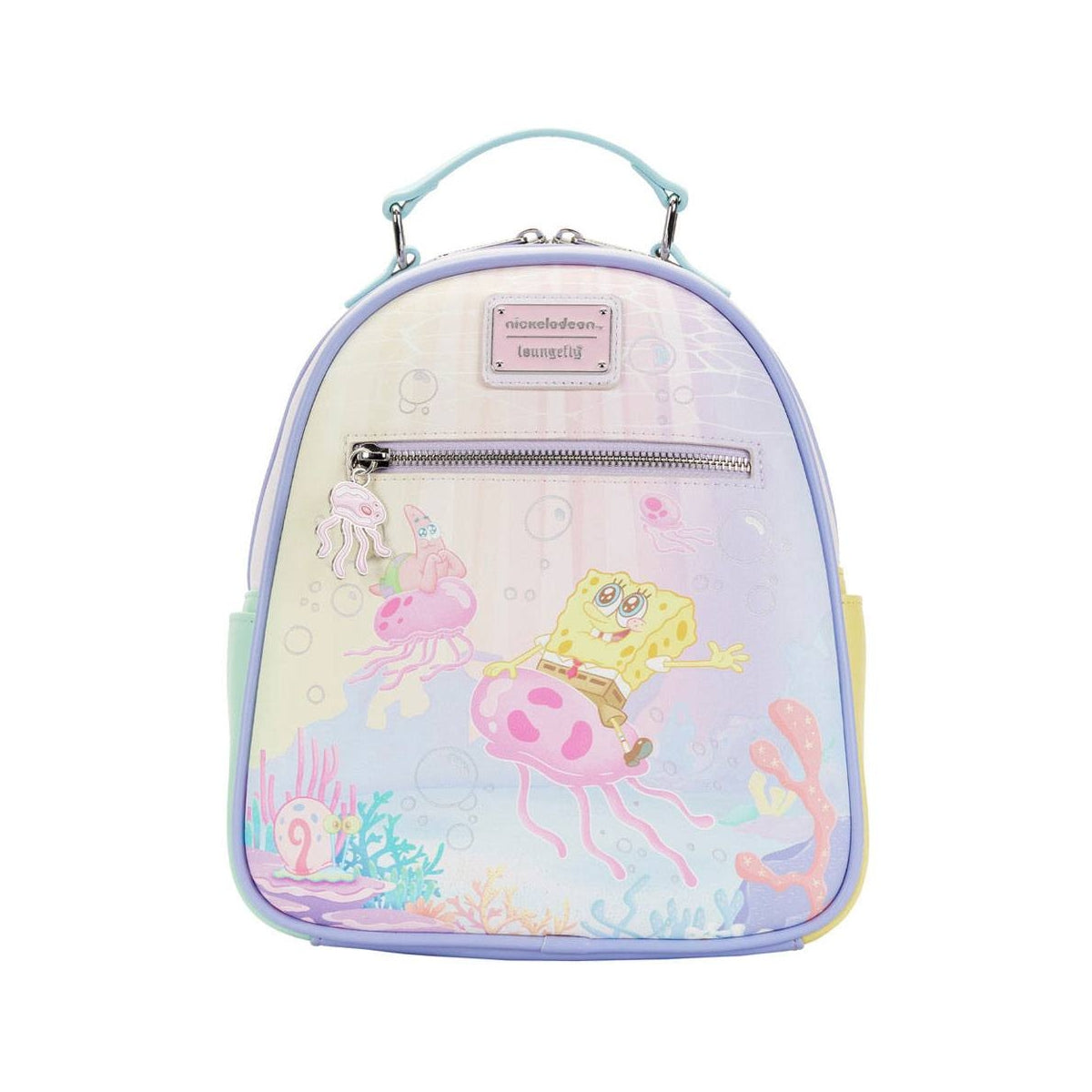 Loungefly: SpongeBob Pastel Jellyfishing Mini Backpack - flash vidéo