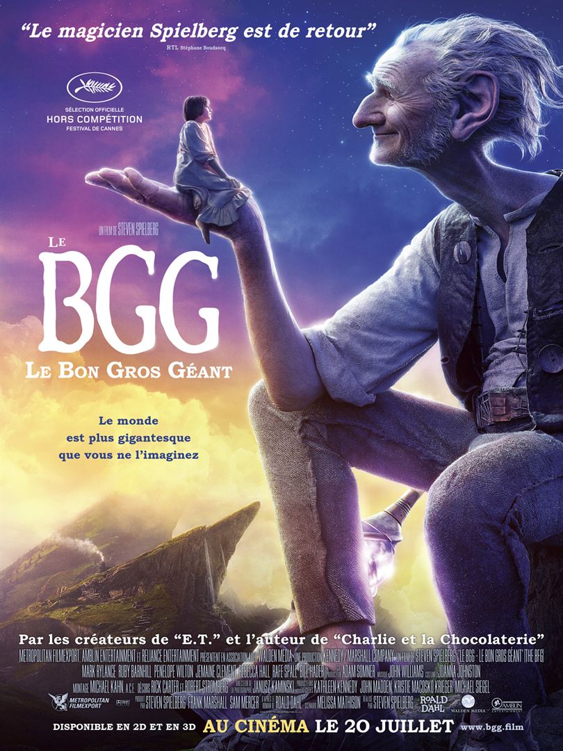 Le BGG, Le Bon Gros Géant [DVD à la location] - flash vidéo