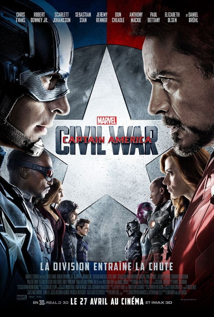 flashvideofilm - Captain america civil war " DVD à la location " - Location