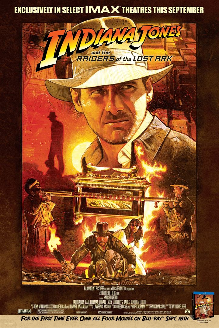 Indiana Jones et les Aventuriers de l'Arche Perdue [DVD à la location]