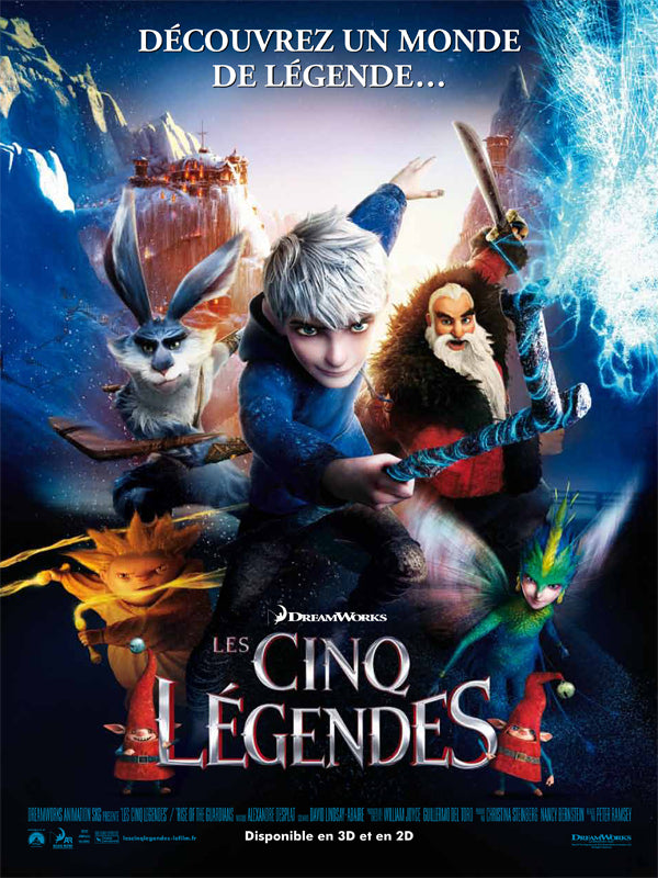 Les Cinq Légendes [DVD à la Location] - flash vidéo