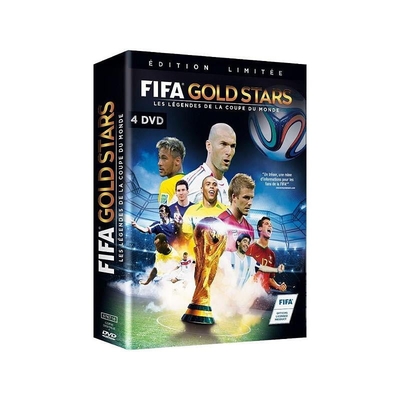 Coffret FIFA Gold Stars : Les Légendes De La Coupe Du Monde [DVD] - flash vidéo