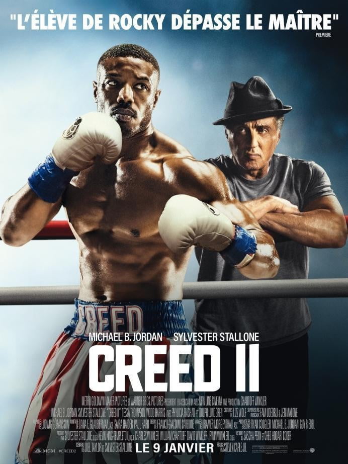 flashvideofilm - Creed II " Blu-ray à la location " - Location