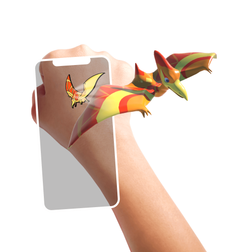 Temporary TATTOOS Jurassic Dinos - flash vidéo