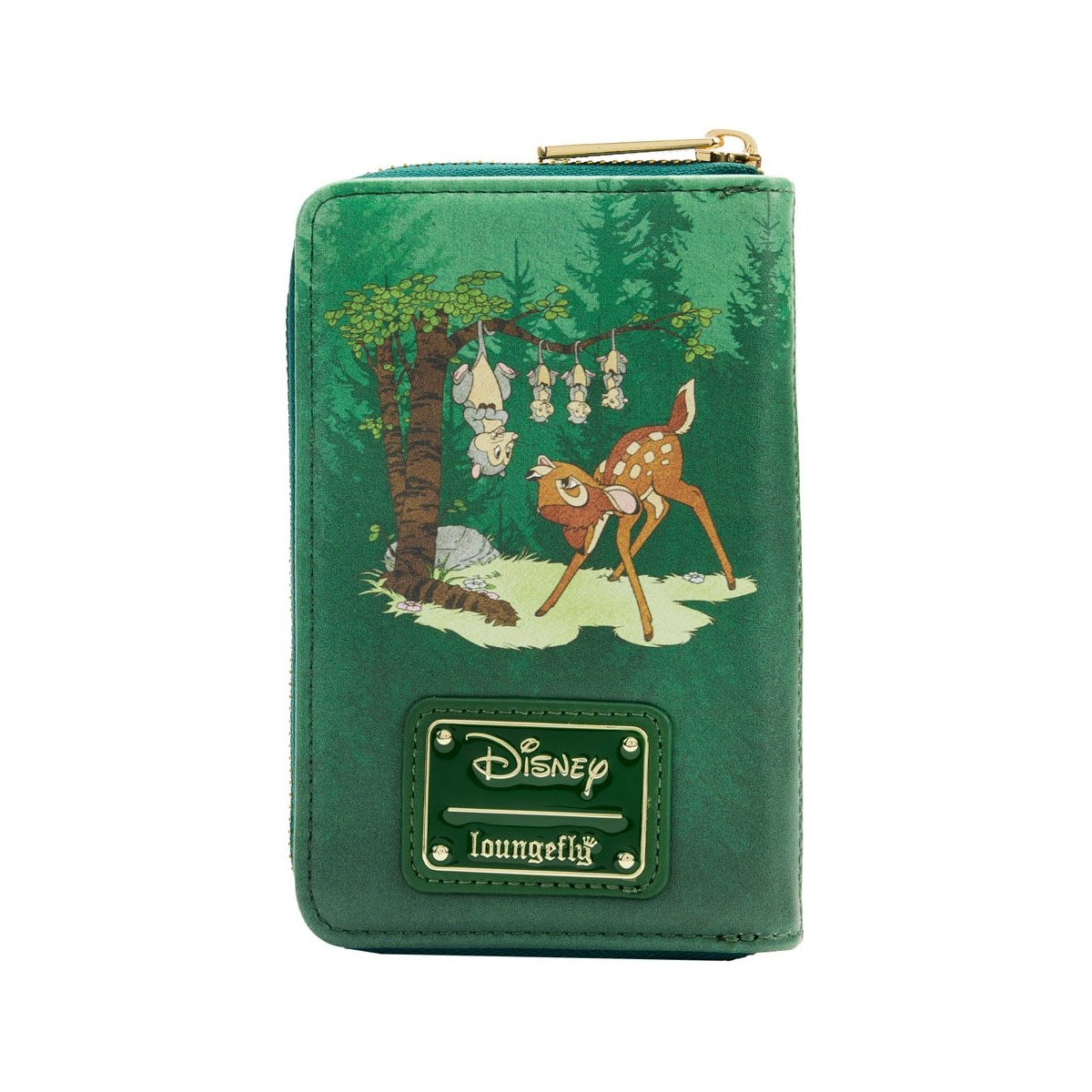 Loungefly: Disney - Bambi - Classic Books Bambi Zip Around Wallet - flash vidéo