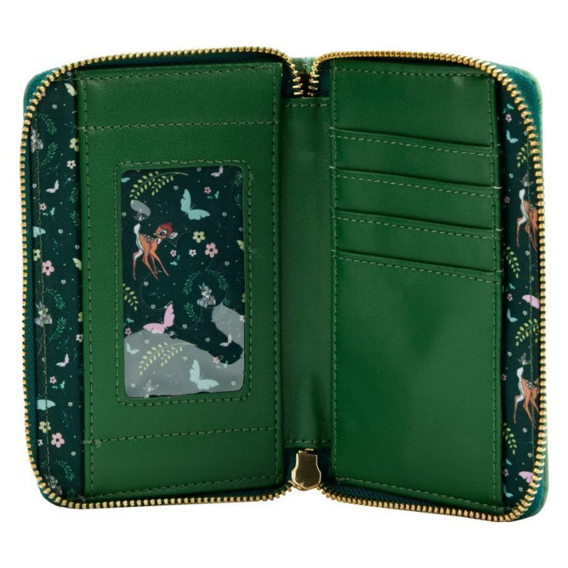 Loungefly: Disney - Bambi - Classic Books Bambi Zip Around Wallet - flash vidéo