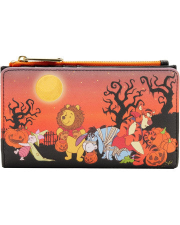Loungefly: Disney Winnie the Pooh - Halloween Group Flap Wallet - CONFIDENTIAL ENG Merchandising - flash vidéo