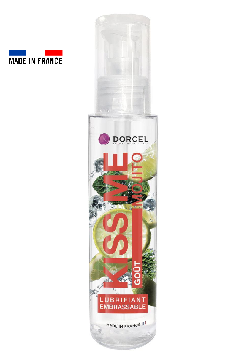 Lubrifiant embrassable goût Mojito - Kiss Me [Bien-être] - flash vidéo