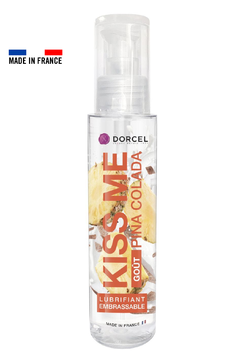 Lubrifiant embrassable goût Pina Colada - Kiss Me [Bien-être] - flash vidéo