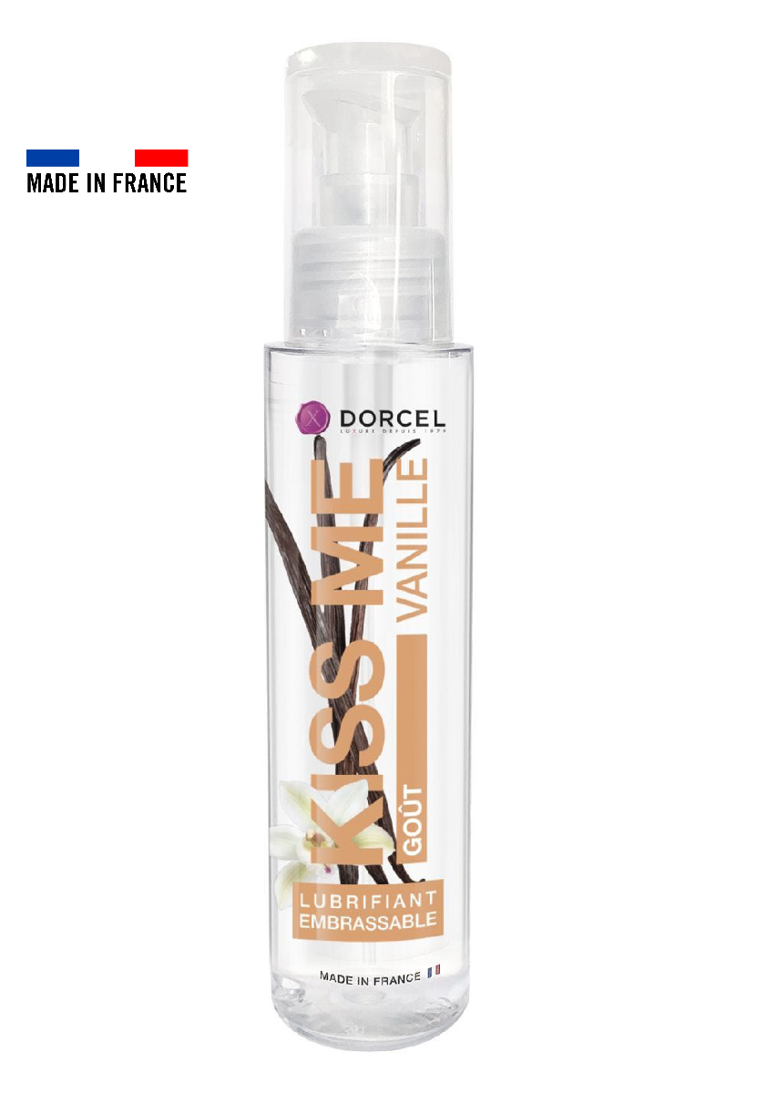 Lubrifiant embrassable goût Vanille - Kiss Me [Bien-être] - flash vidéo