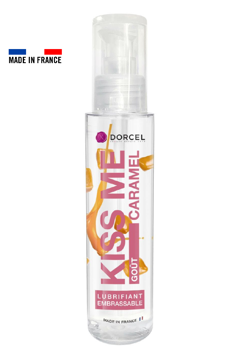 Lubrifiant embrassable goût Caramel - Kiss Me [Bien-être] - flash vidéo