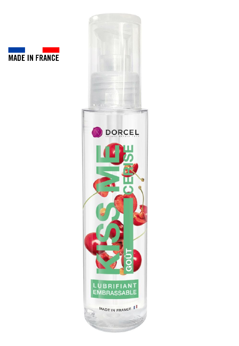 Lubrifiant embrassable goût Cerise - Kiss Me [Bien-être] - flash vidéo