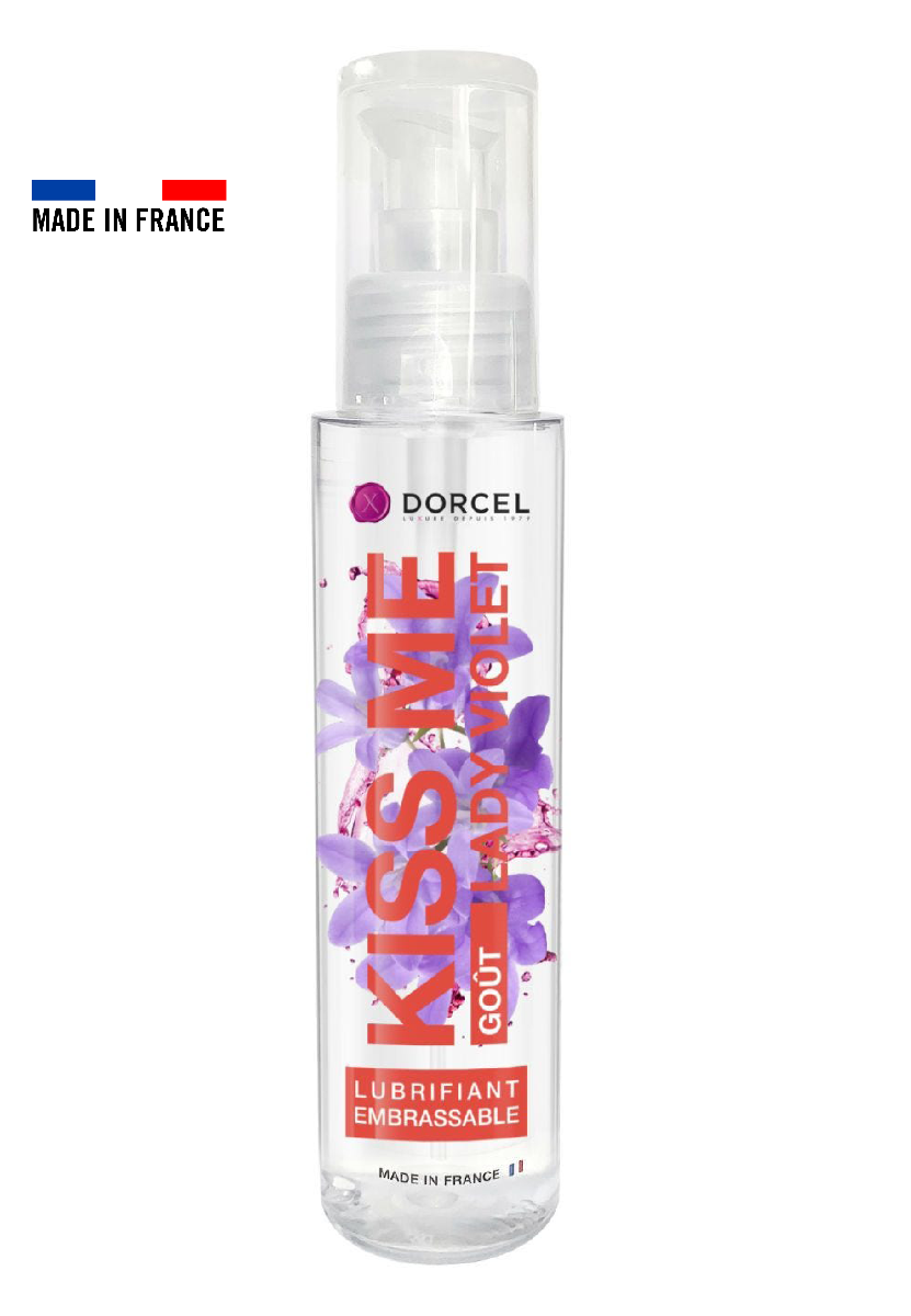Lubrifiant embrassable goût Lady Violette - Kiss Me [Bien-être] - flash vidéo