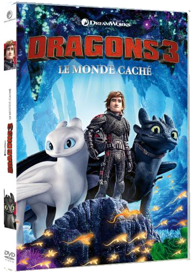 Dragons 3 : Le Monde caché [DVD à la location] - flash vidéo