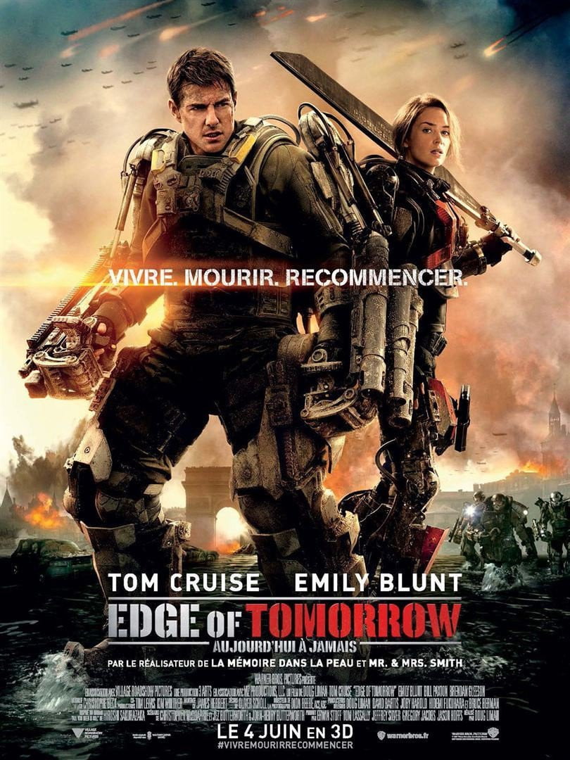 flashvideofilm - Edge of Tomorrow " DVD à la location " - Location