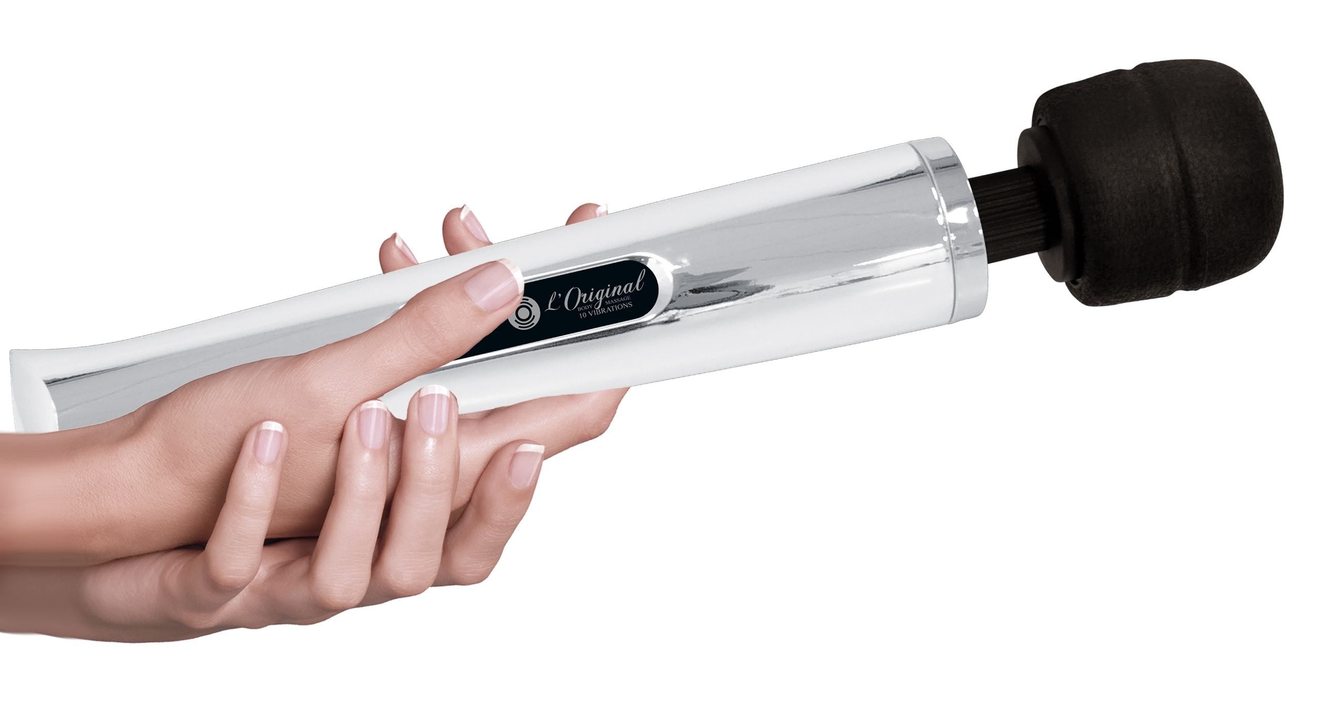 Wand Body Massage L'Original sans fil Argent [Sextoys] - flash vidéo