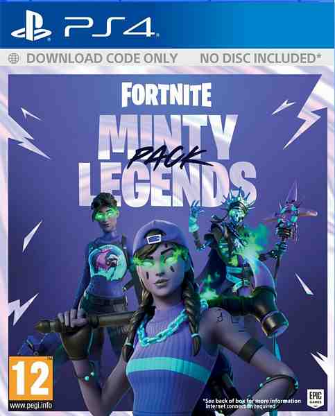 Fortnite : Pack Légendes Fraîches (Code-in-a-box)Digital - flash vidéo