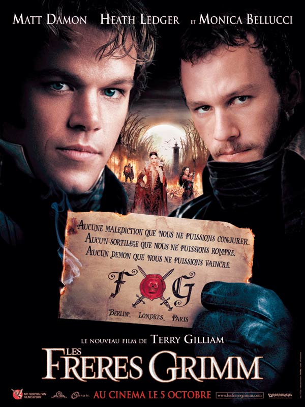 Les Frères Grimm [DVD à la location] - flash vidéo