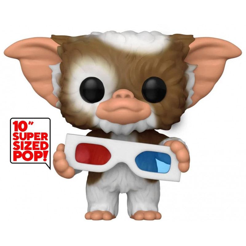 Funko Pop! Jumbo: Gremlins - Gizmo (with 3D Glasses) 10" Super Sized Pop! - US Exclusive