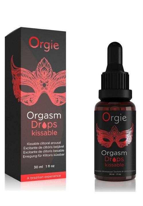Orgasm Drops Kissable gouttes embrassables stimulantes clitoris [Bien-être] - flash vidéo