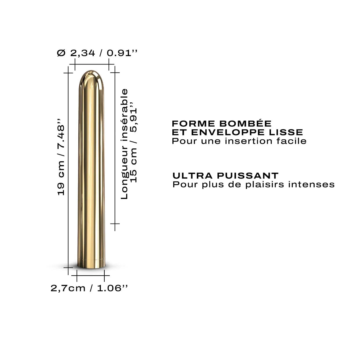 Vibromasseur Golden boy 2.0 [Sextoys] - flash vidéo