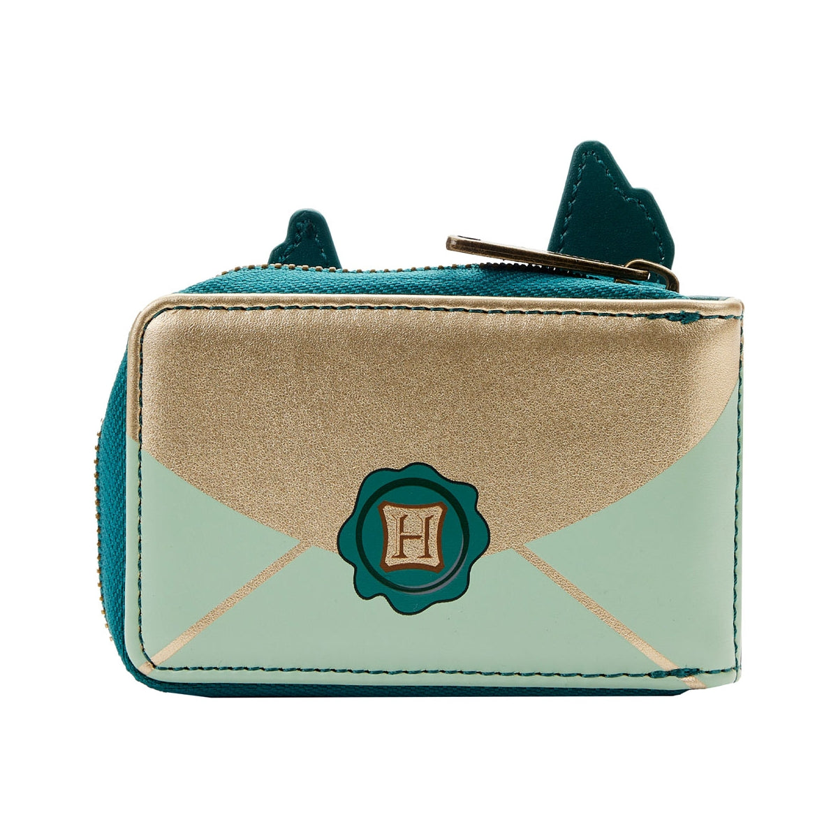 Loungefly: Harry Potter - Golden Hogwarts Accordion Wallet - flash vidéo