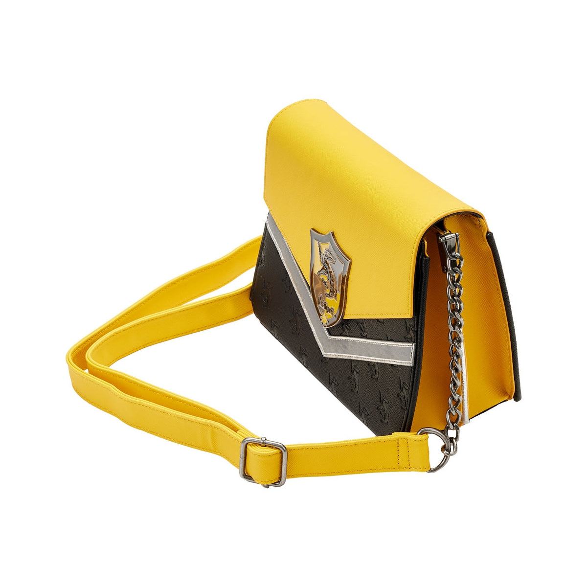 Loungefly: Harry Potter - Hufflepuff Chain Strap Cross Body Bag - flash vidéo