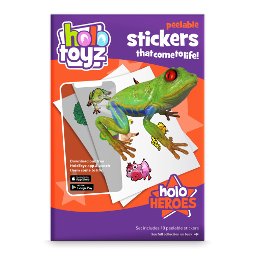Stickers Holo Heroes - flash vidéo