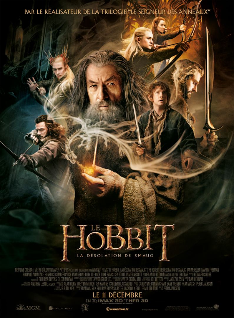 Le Hobbit : La Désolation de Smaug [Blu-ray à la Location]