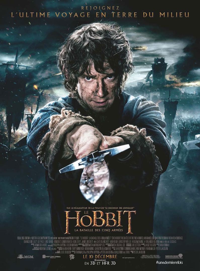 Le Hobbit : La Bataille des Cinq Armées [DVD à la Location] - flash vidéo