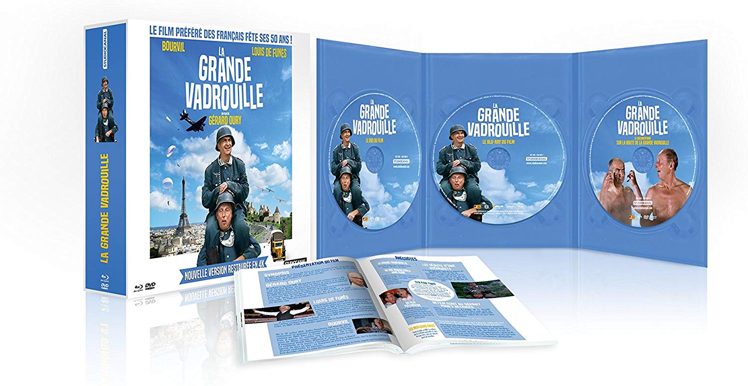 La Grande Vadrouille [Combo DVD, Blu-Ray] - flash vidéo