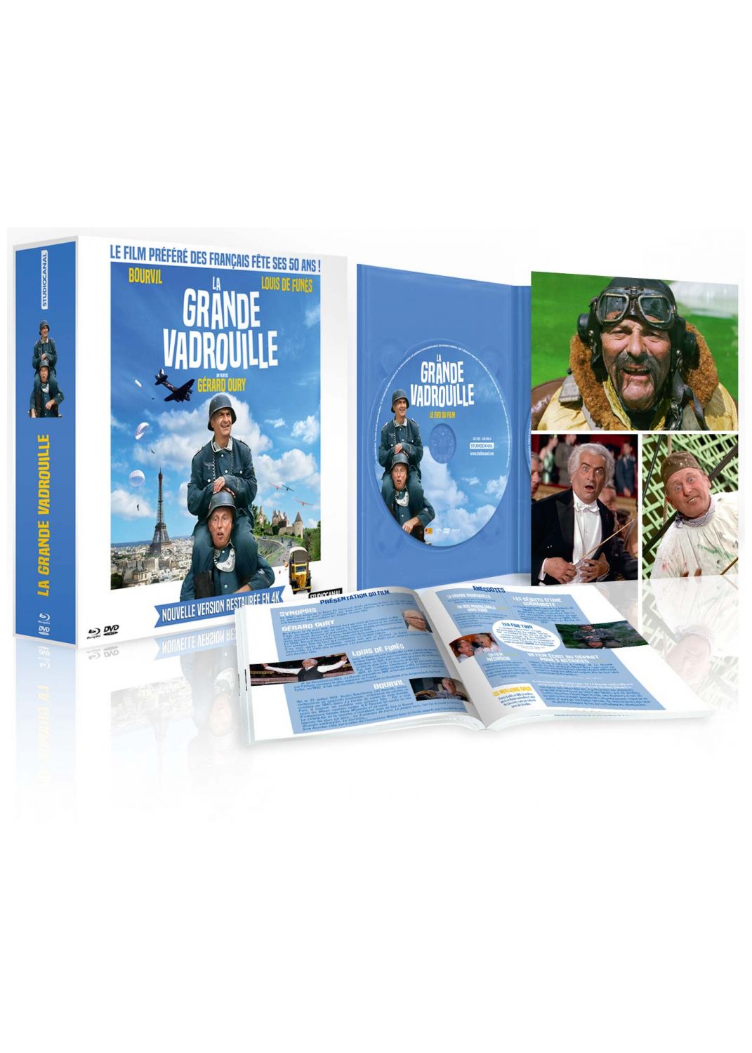La Grande Vadrouille [Combo DVD, Blu-Ray] - flash vidéo