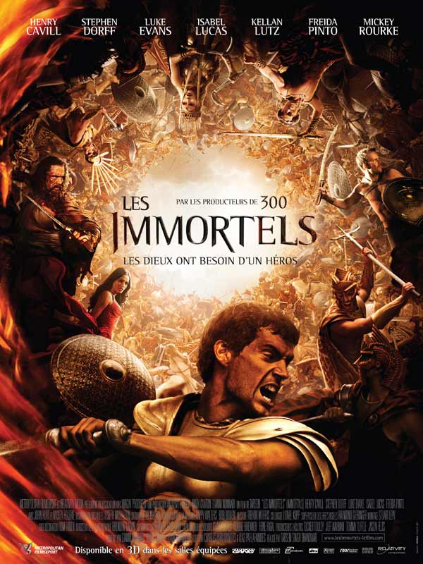 Les Immortels [DVD à la location] - flash vidéo