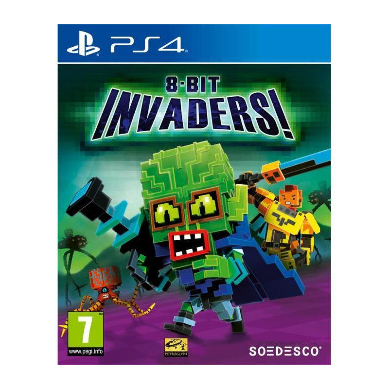 8-Bit Invaders - flash vidéo