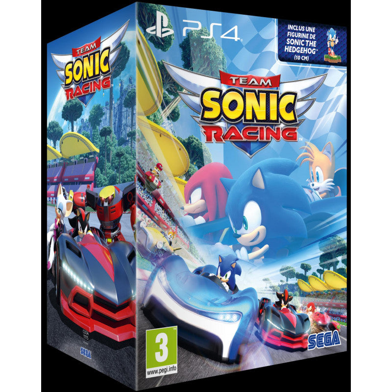 Team Sonic Racing + Sonic Totaku Figure Xmas Gift Pack - flash vidéo
