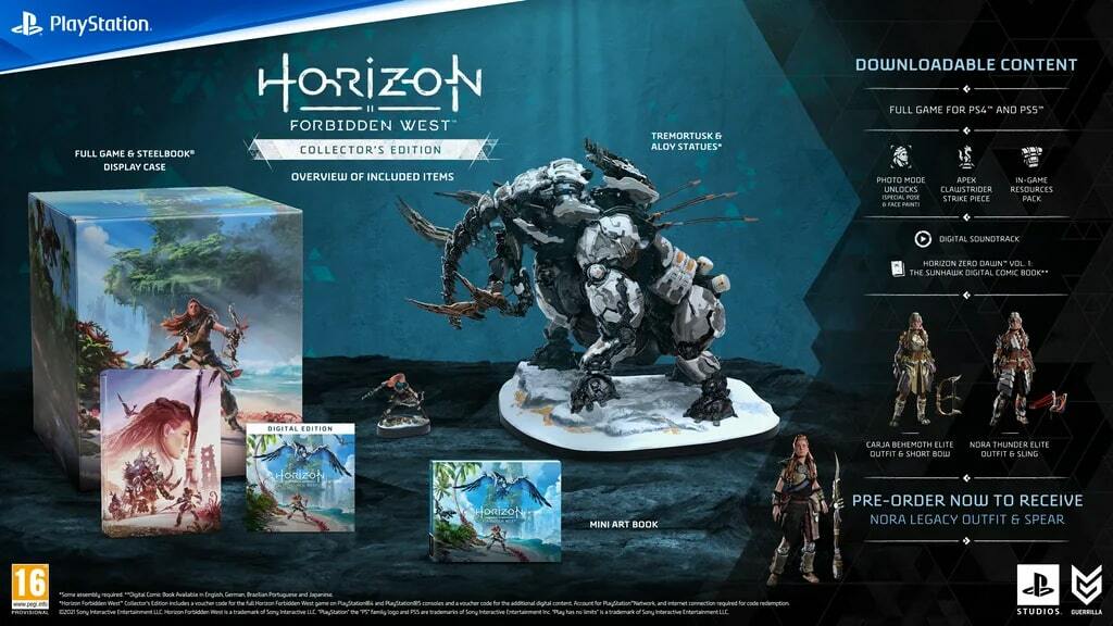 Horizon Forbidden West Collector's Edition (Code-in-a-box) - flash vidéo