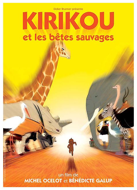 Kirikou et les Bêtes Sauvages [DVD à la location] - flash vidéo