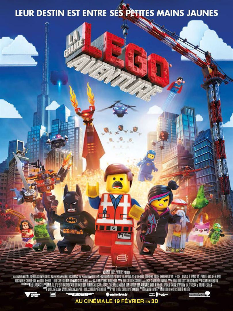 La Grande Aventure Lego [DVD à la location] - flash vidéo