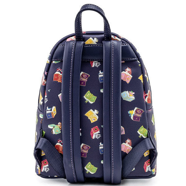 Loungefly: Disney Princess Books Mini Backpack - flash vidéo